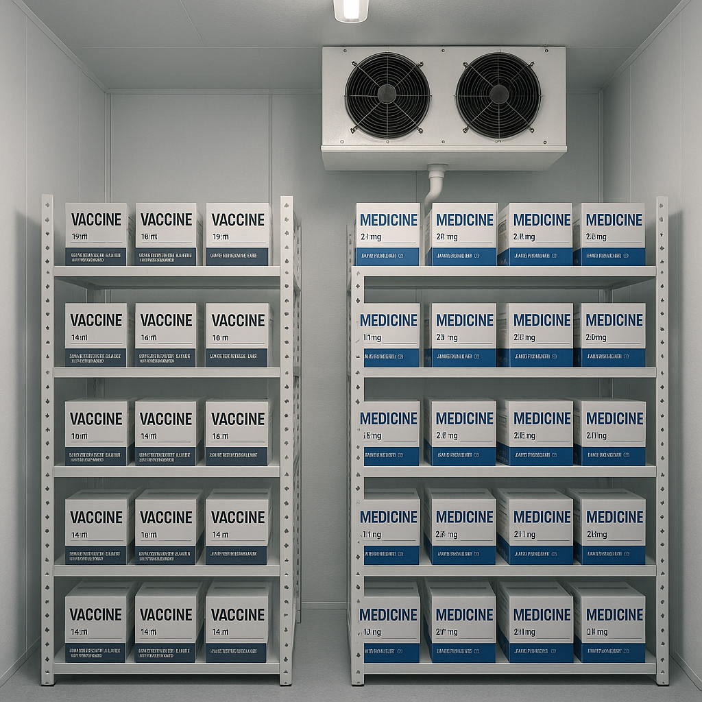 The Role of Coolrooms in Storing Pharmaceuticals and Vaccines