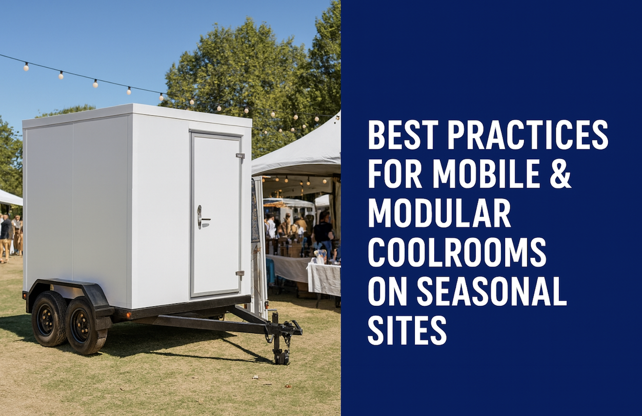 mobile modular coolrooms for seasonal sites in Melbourne