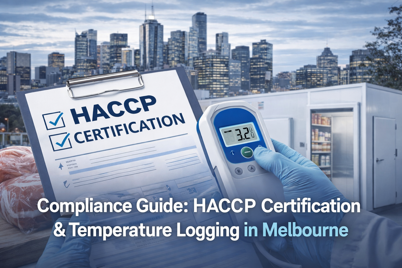HACCP temperature logging Melbourne