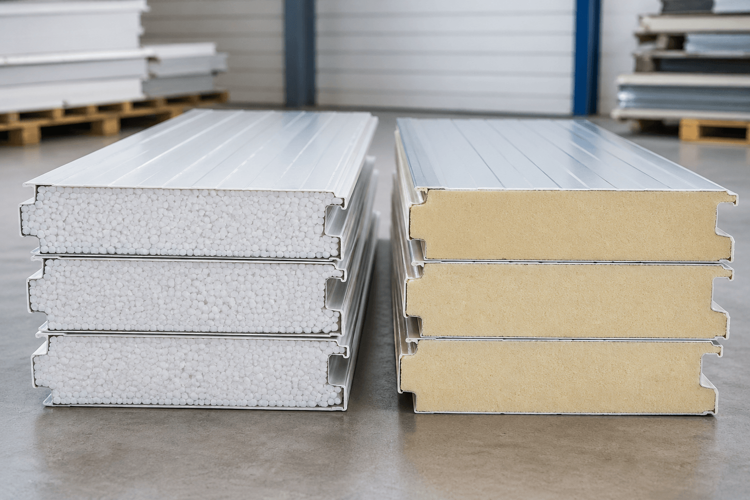 sandwich panels vs insulated panels